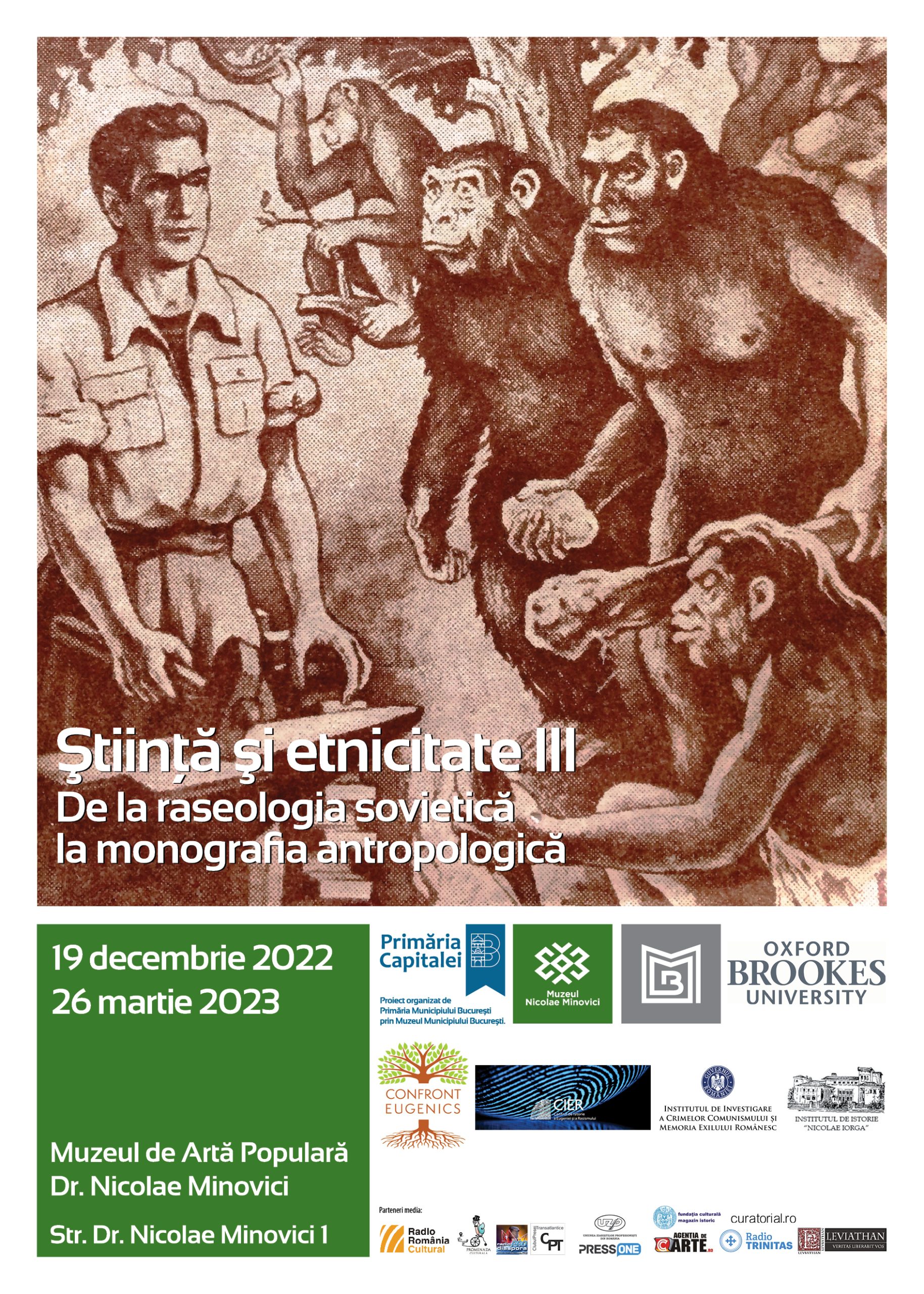 Poster for Science and Ethnicity III exhibition