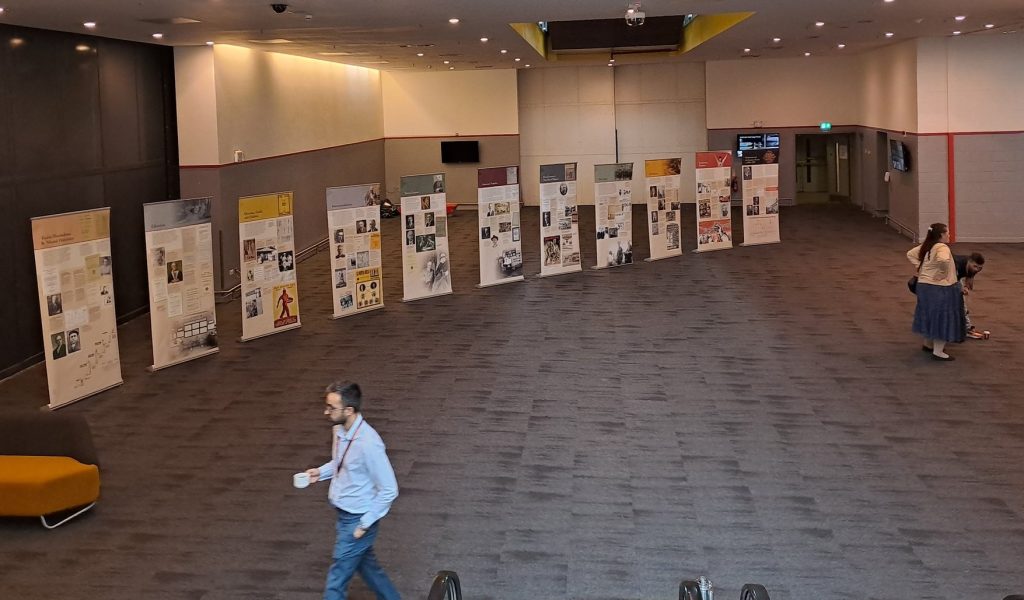 International Congress of Psychiatrists exhibition display
