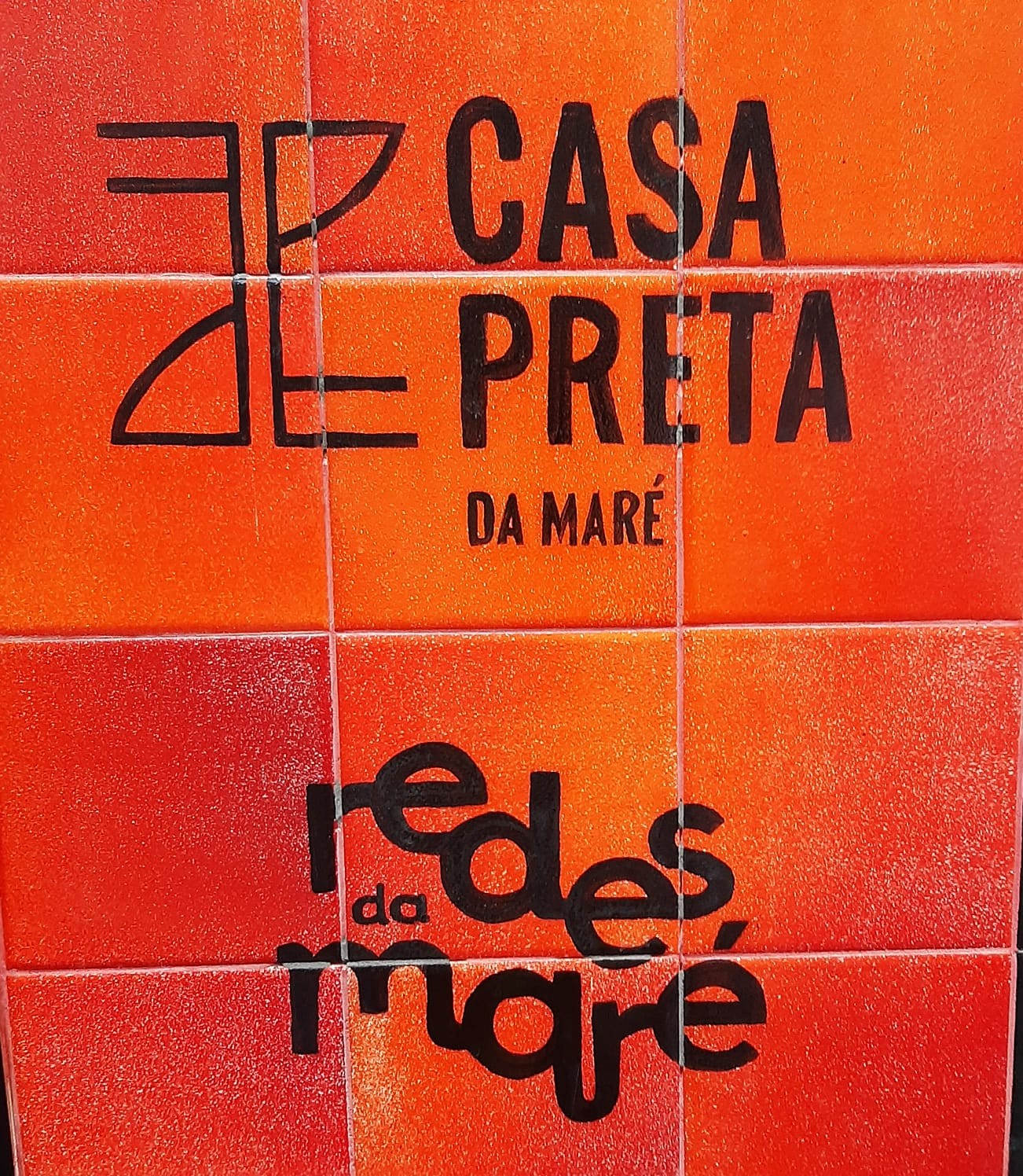 Casa Preta exhibition poster
