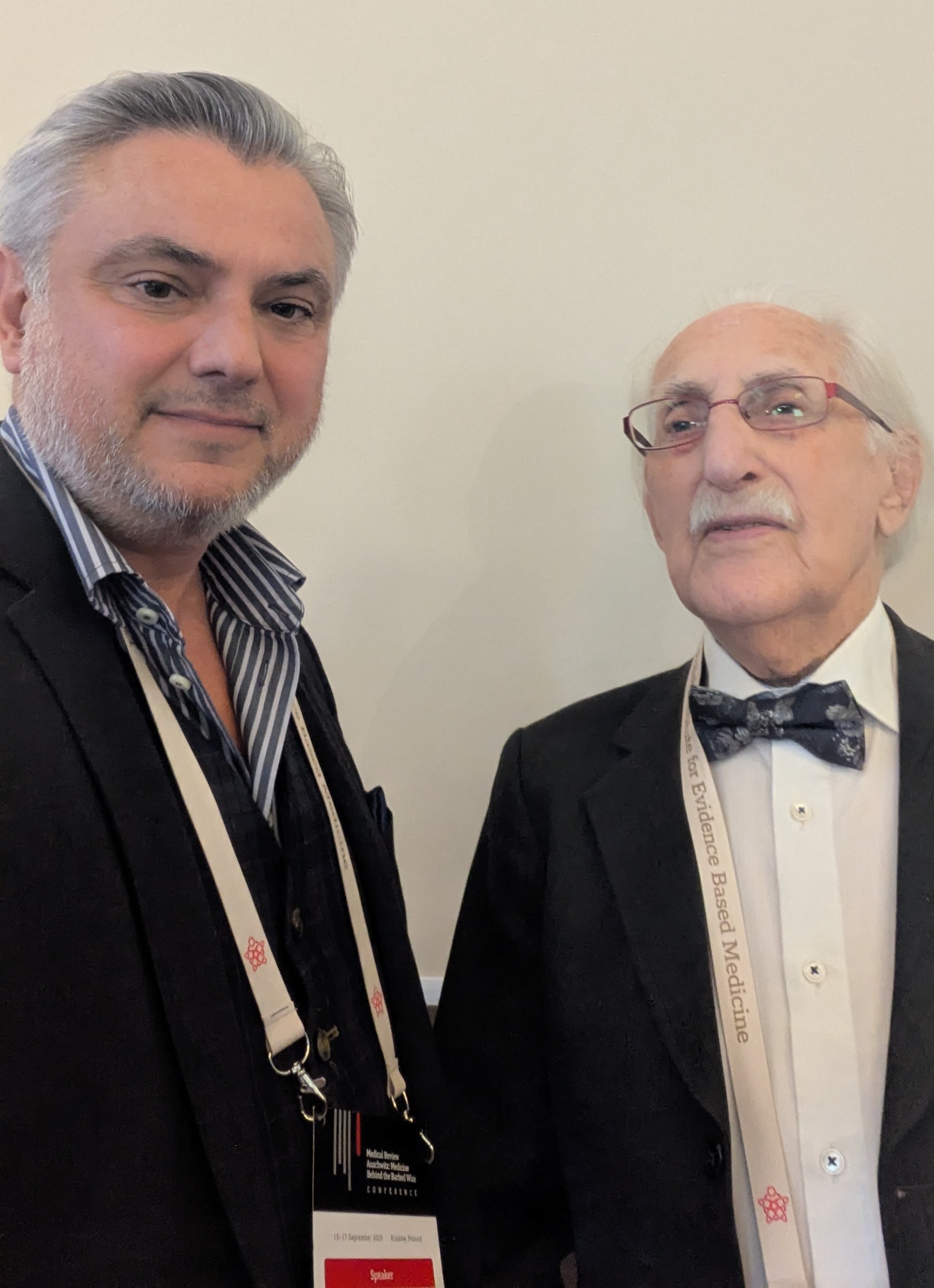 Professor Marius Turda and Dr Leon Weintraub